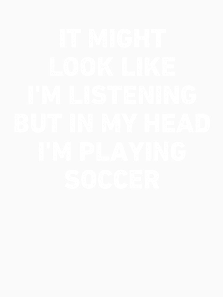 Soccer Player Funny by WhistleCloset