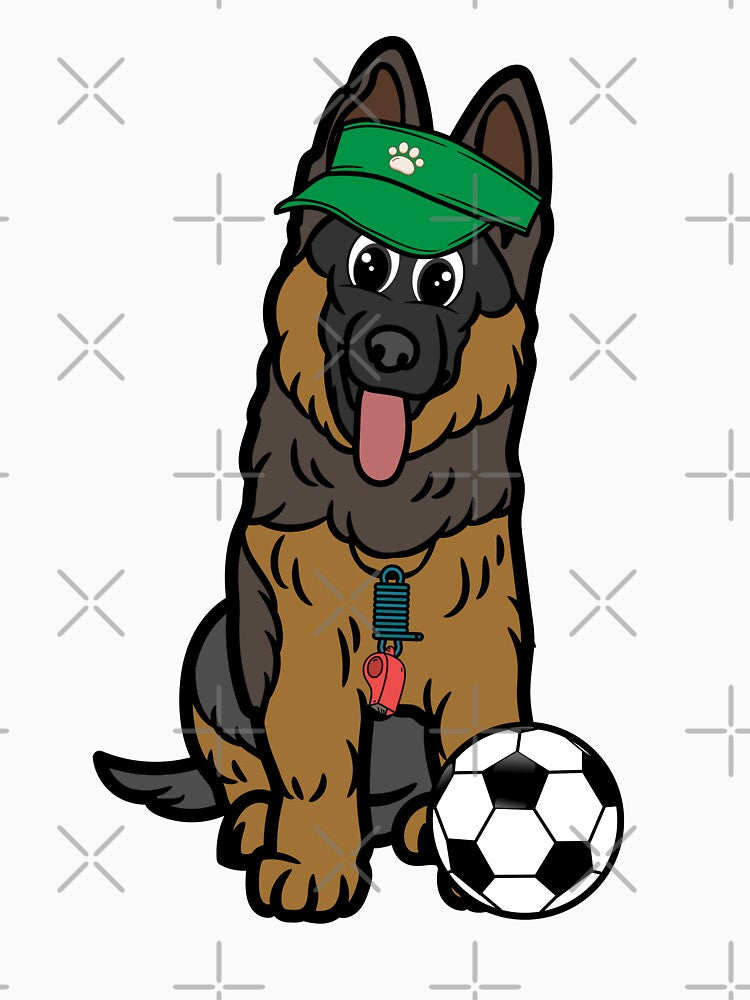 Soccer Player Guard dog by Pet Station