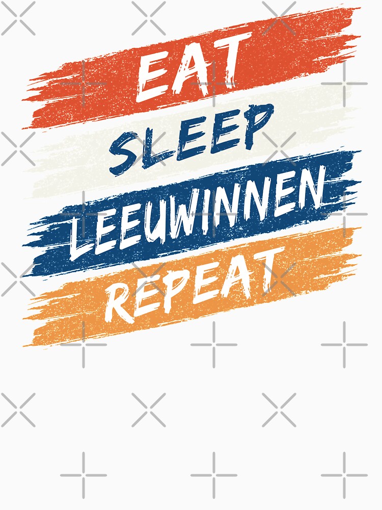 Eat Sleep Leeuwinnen Repeat - Holland Leeuwinnen by Numero14