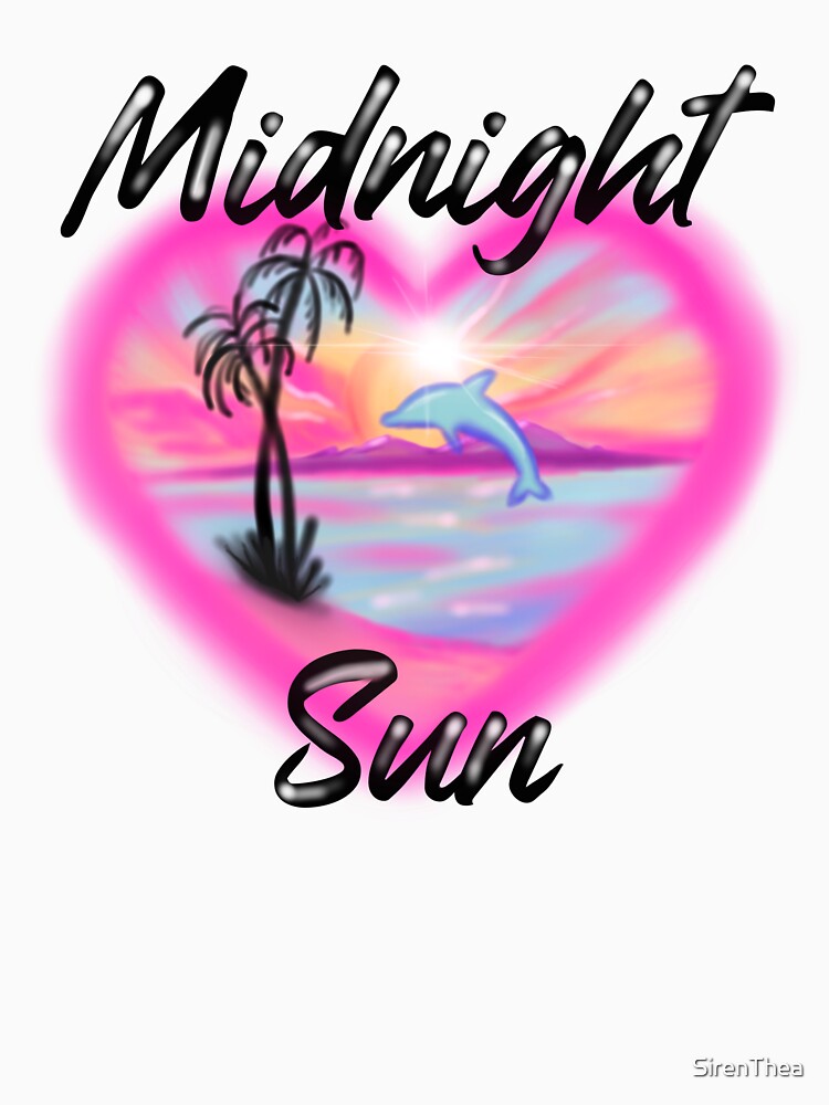 Zara Larsson Midnight Sun Airbrush Design by SirenThea