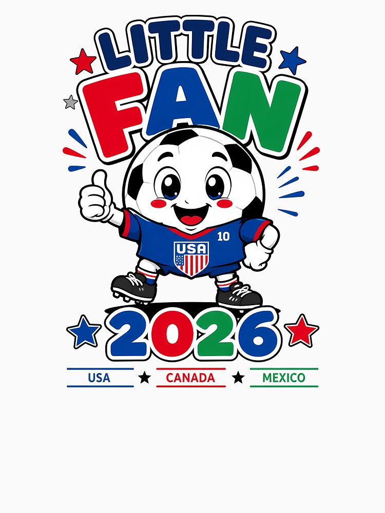 LITTLE FAN 2026, Aesthetic Kids Gift by OROSTATE