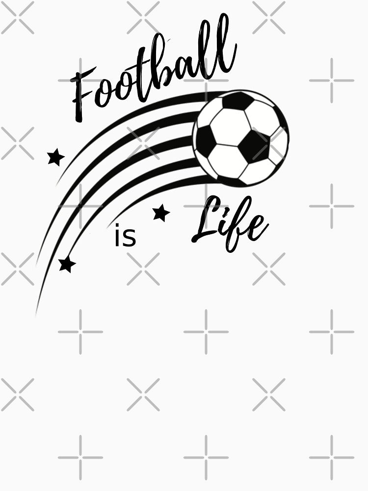 soccer football coach quote / football is life by portrait4you
