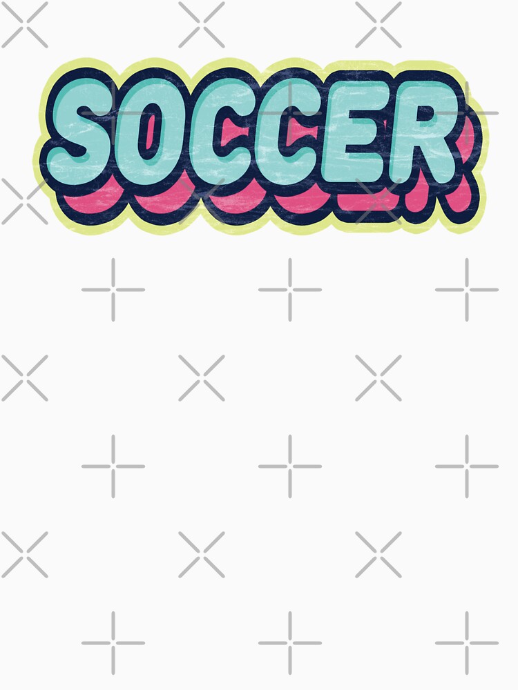 Soccer Sticker Style text by Numero14
