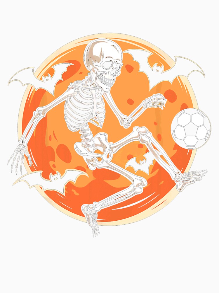 Soccer Skeleton Halloween For Men, For Boys,  Funny Gift For Soccer Player by Plumary