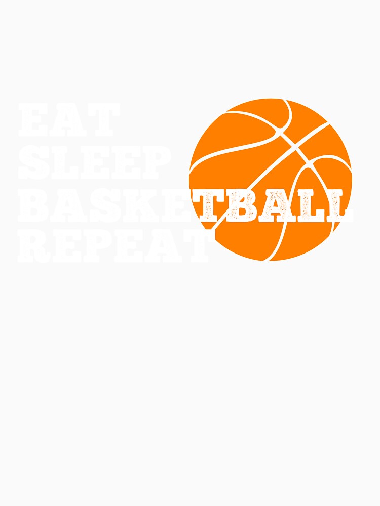 Eat Sleep Basketball Repeat Idea Gift by PDAG