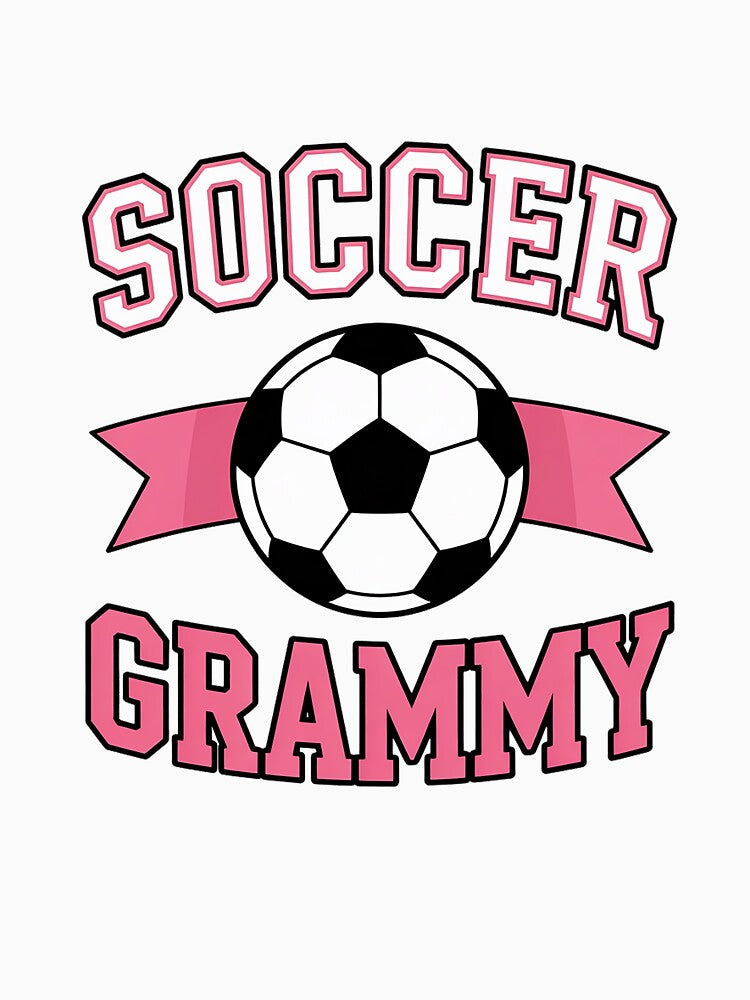 Soccer Grammy Grandma Funny From Grandkids Raglan Baseball Tee by AmparoBoyle