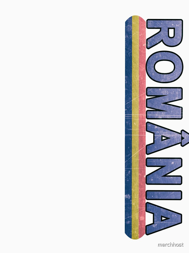 Romanian Language Distressed Jersey Style by merchhost