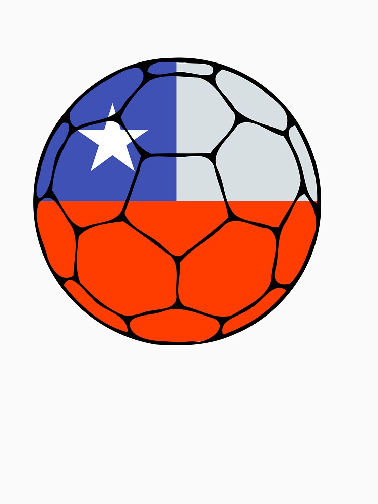 Chile Soccer Ball by ehgraphics15