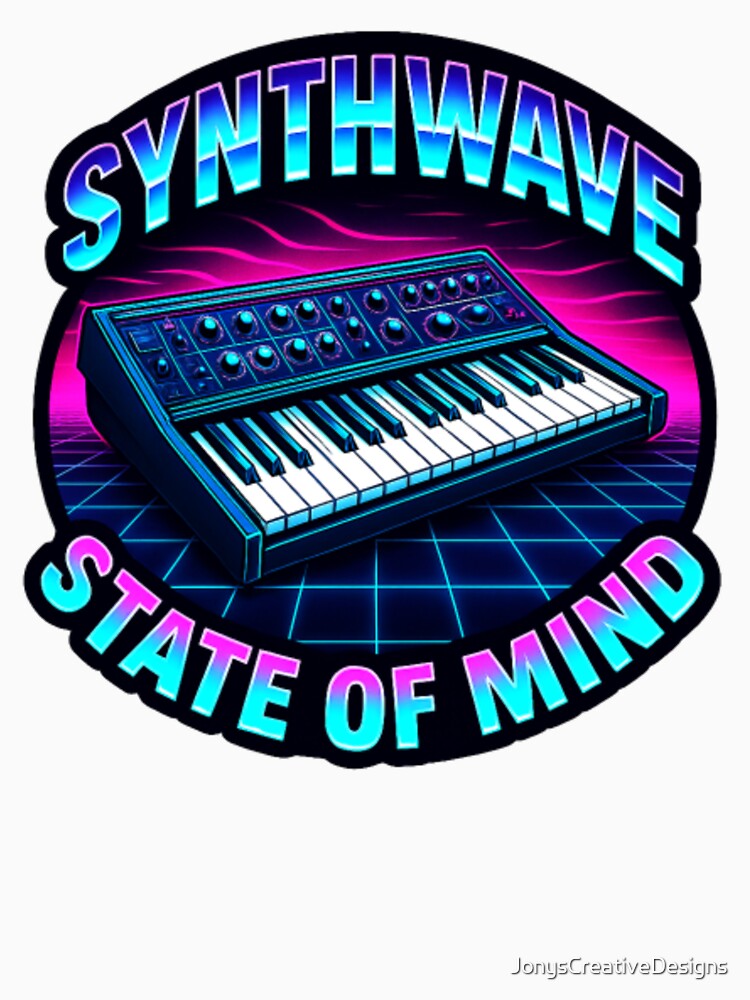 Synthwave keyboard by JonysCreativeDesigns