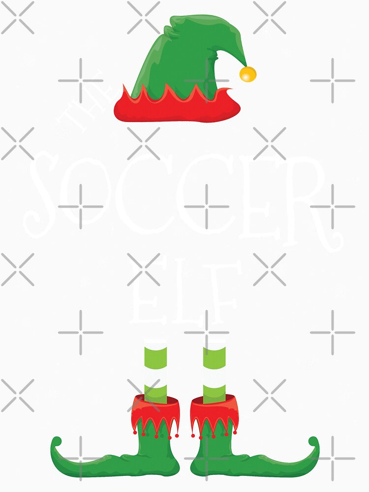 Soccer Elf Family Matching Christmas Group Funny Gift by DavisHasari