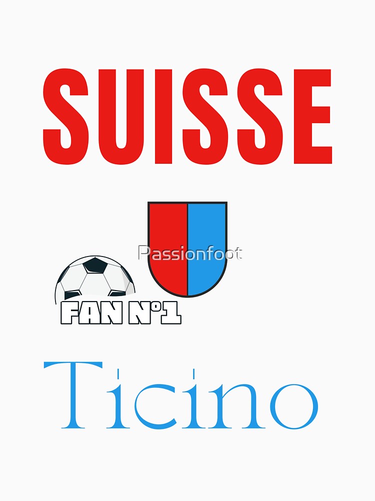 Ticino number one fan Swiss football team-passion football by Passionfoot