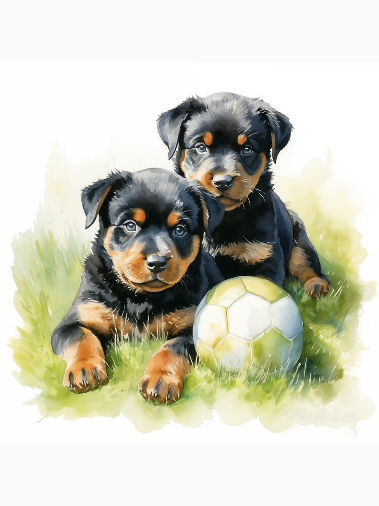 Rottweiler Puppies by Samuelsboro