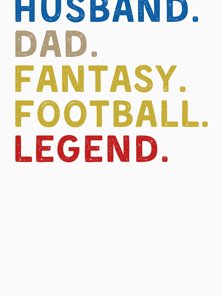 Fantasy Football Husband Legend Gifts by GabrieSketcham