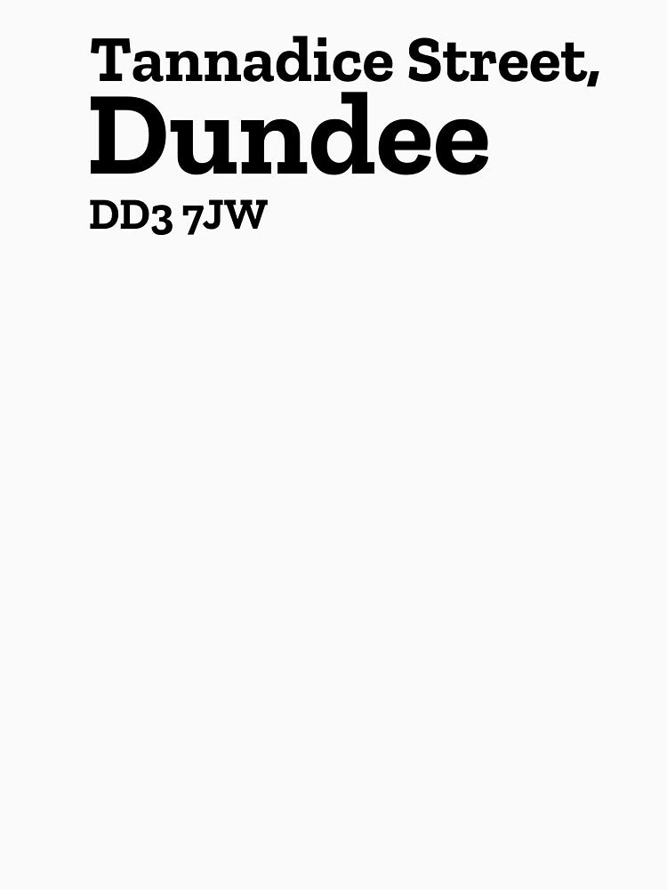 Dundee United Stadium Address by The Chuck Wagon