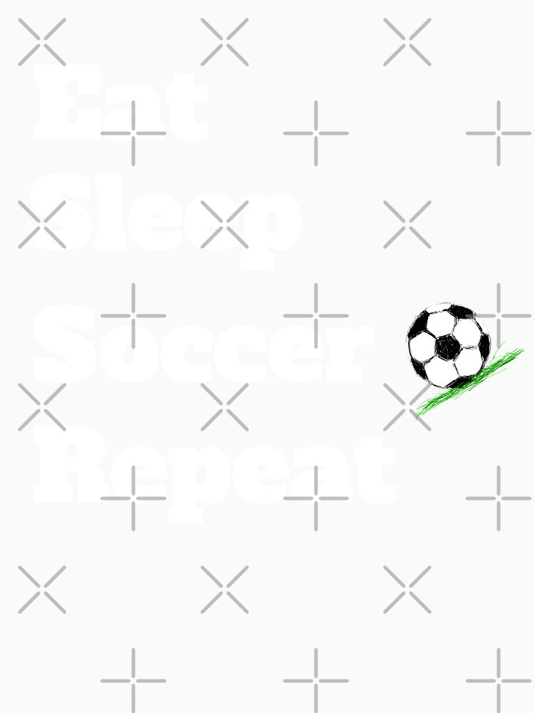 Soccer, Eat Sleep Soccer Repeat by marosharaf