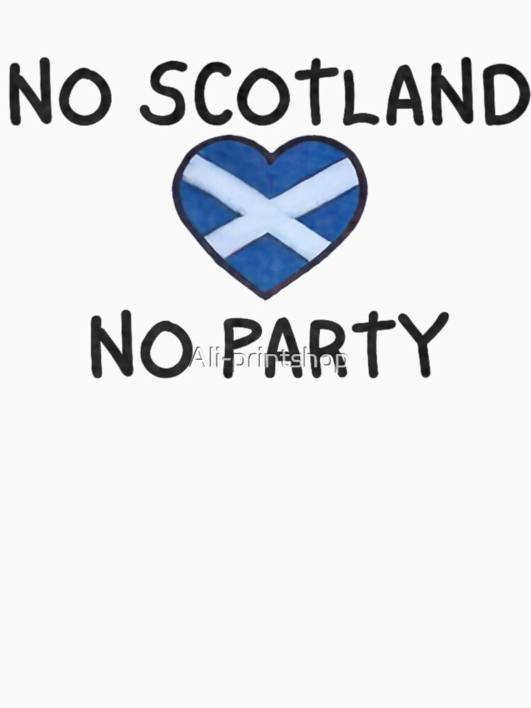 No Scotland No Party by Ali-printshop