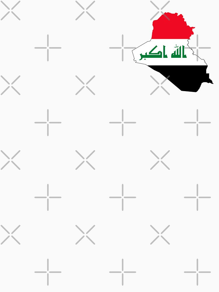 Flag Map of Iraq by DreamBrushy