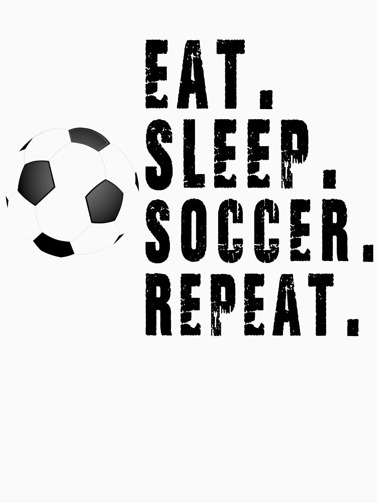 Eat Sleep Soccer Repeat - Best Gift for Soccer Fans Long Sleeve by Simoel12