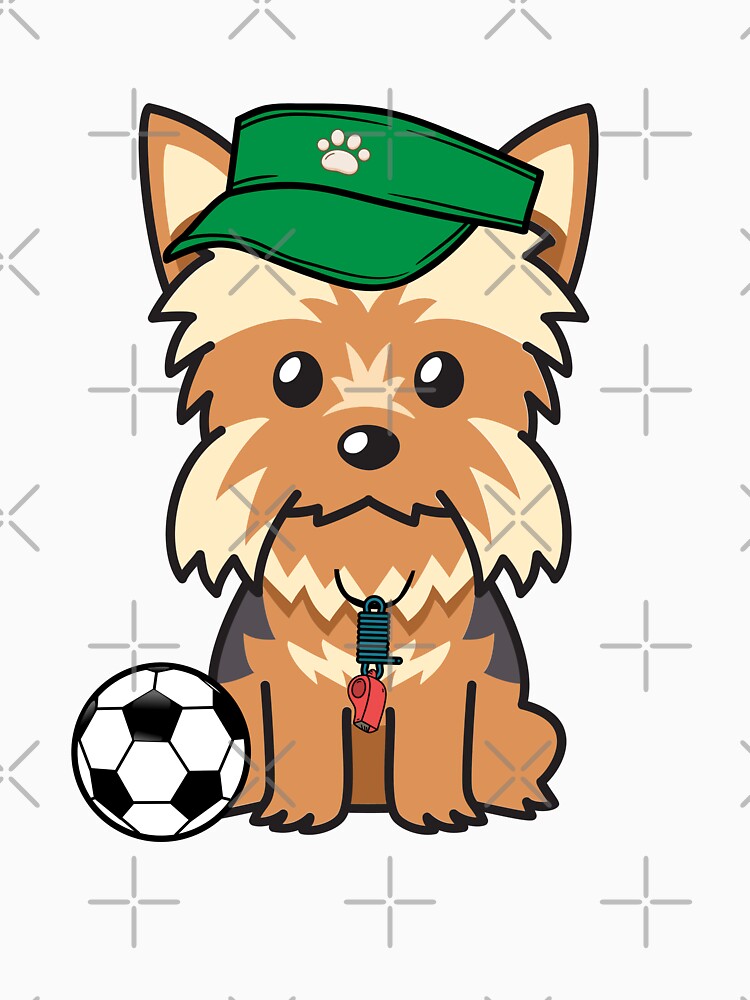 Soccer Player Yorkshire Terrier by Pet Station