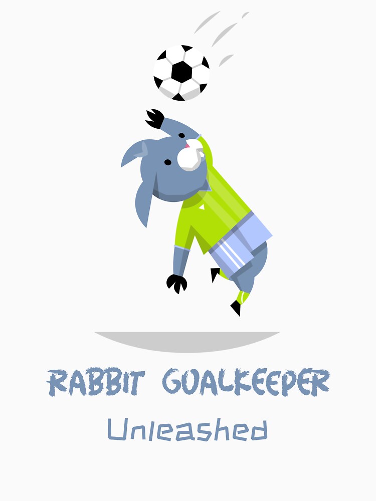 Rabbit Goalkeeper Soccer Player by RokuCreations