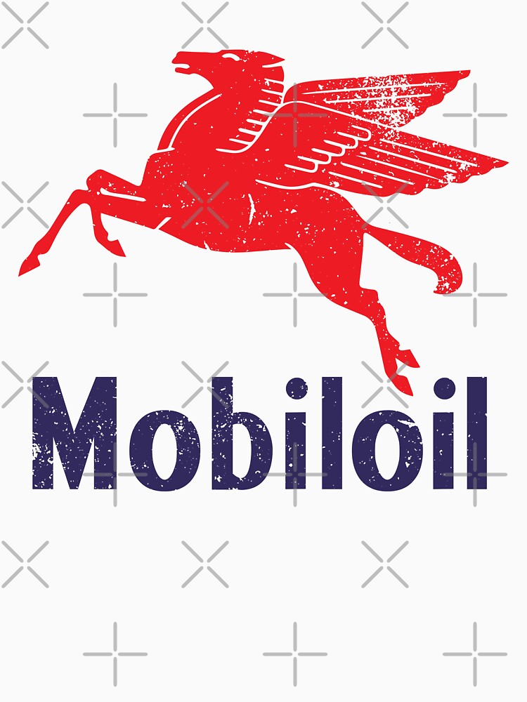 Pegasus Oil - Vintage Garage Sign by TeeMonsters