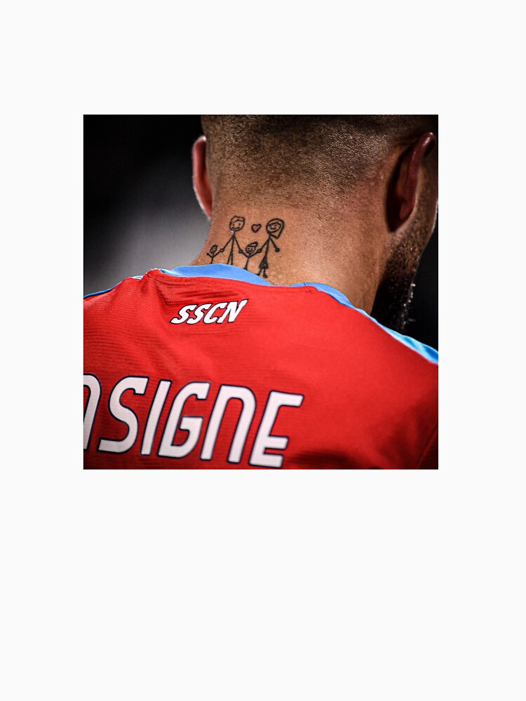 Lorenzo Insigne tattoo Napoli by Rashkin