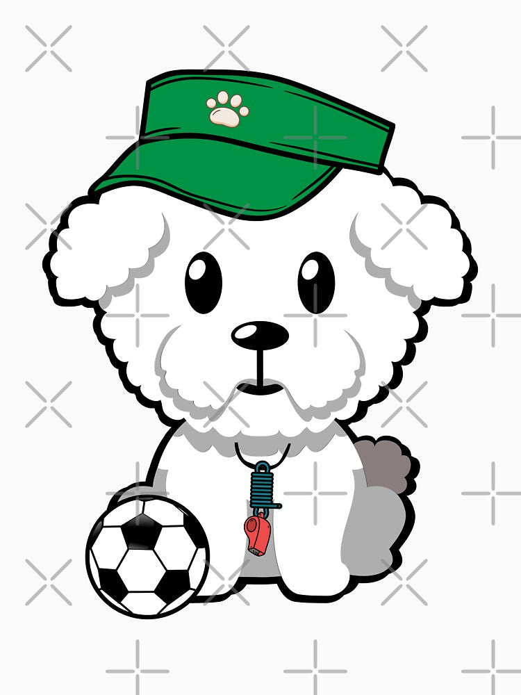 Soccer Player Furry Dog by Pet Station