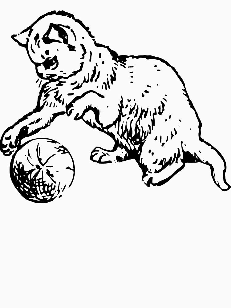 Cat Play Soccer, Funny Cat by OneAction