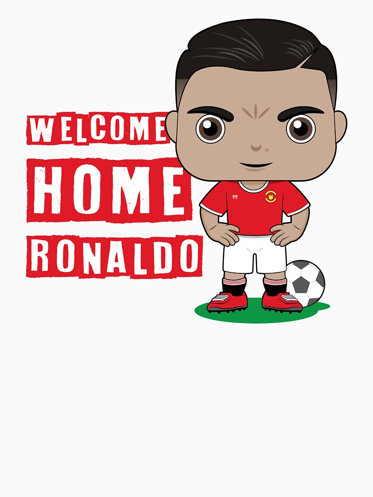 Welcome home Ronaldo football soccer design by essjaydesigns
