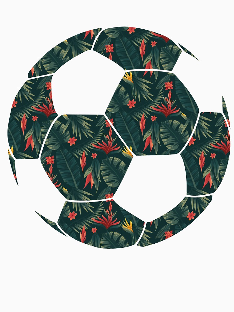 Cute Soccer Ball Flower Background Gift Soccer Lover Costume by sheamgjirij