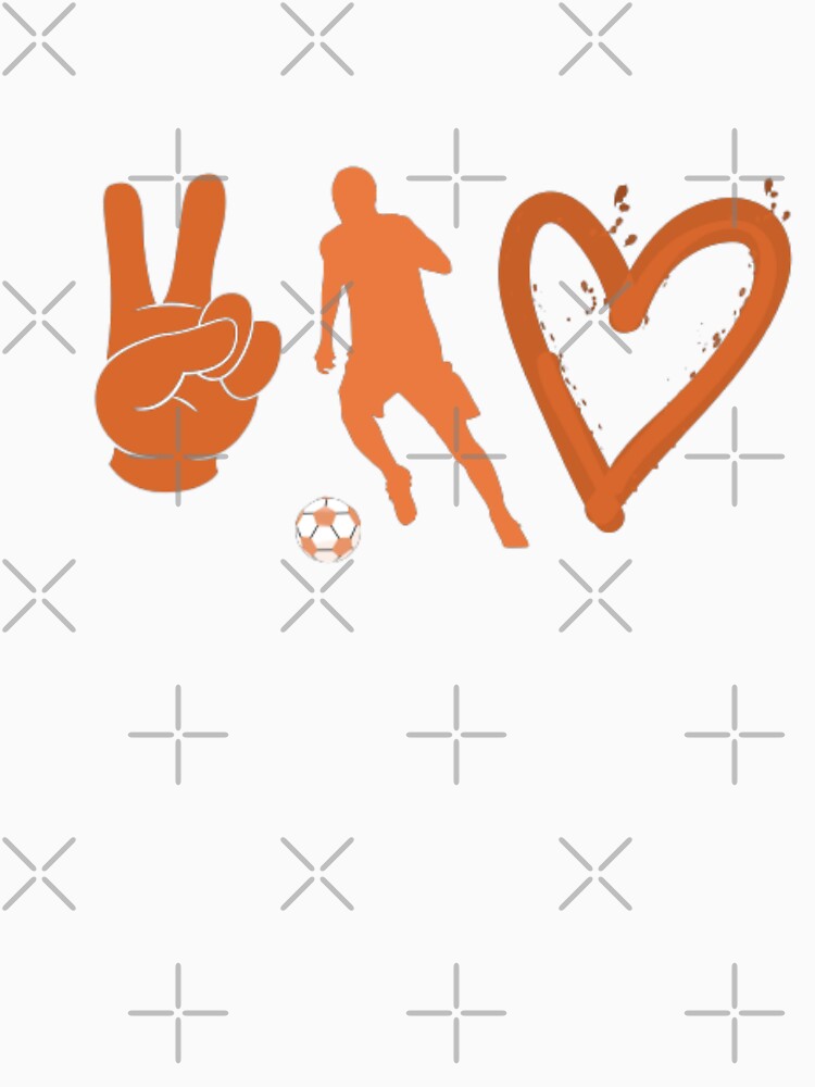 Peace Football And Love,Football Lover by DeeCeeFashion