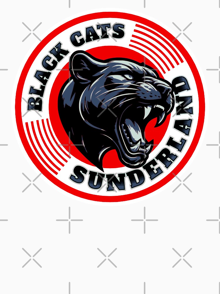 Black Cats Sunderland white by VRedBaller