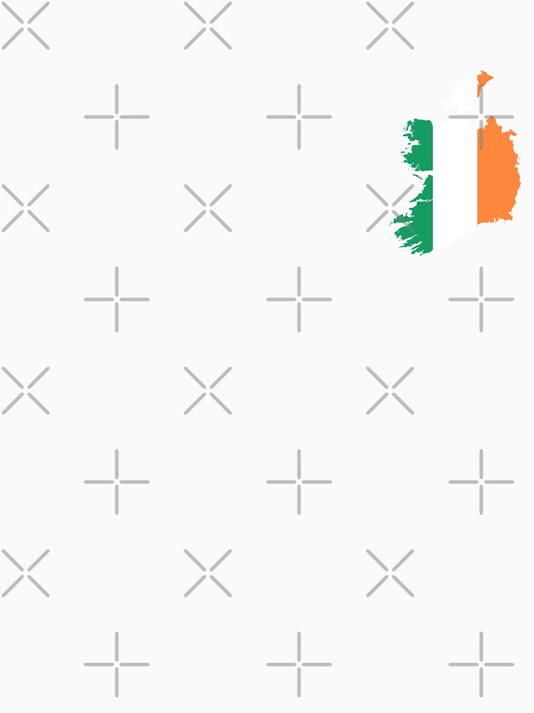 Flag Map of Ireland by feether-store