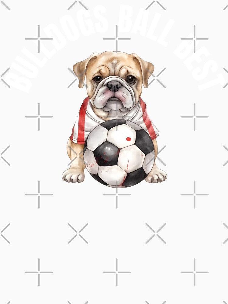 Soccer Dog Bulldog  America 250 Soccer Mom English Football Puppy Lover by DogLover332