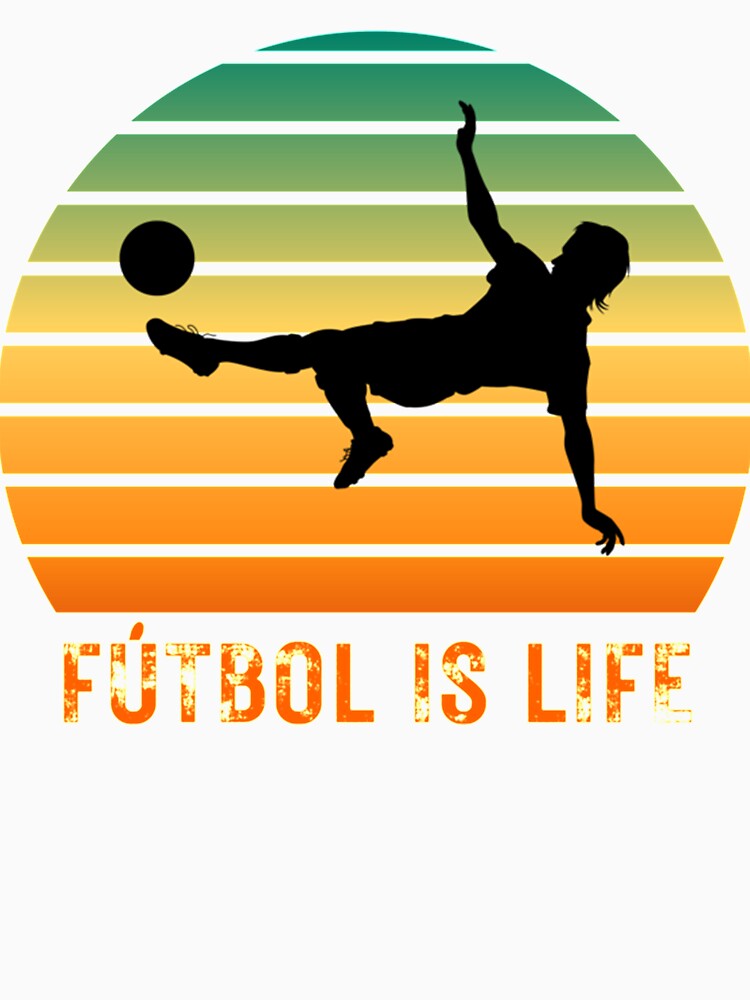 FUTBOL IS LIFE Vintage Gift for Soccer Lovers by LetitBriess