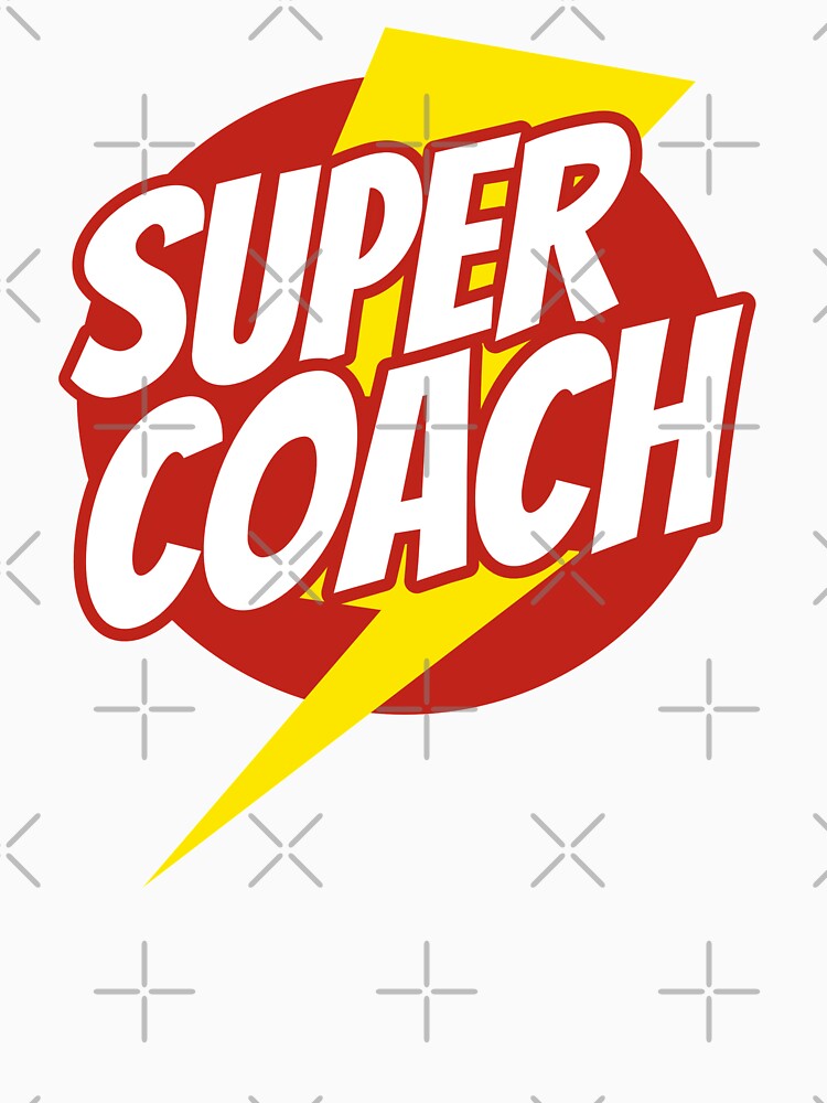 Super Coach - Funny Coaching Superhero - Lightning Edition by isstgeschichte