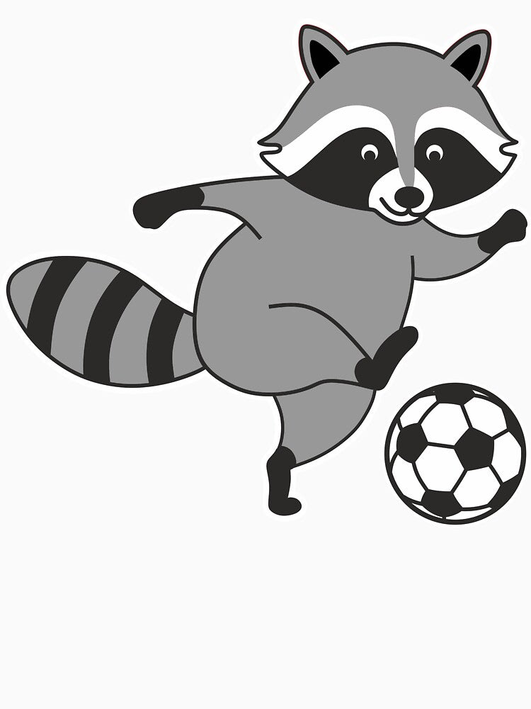 Raccoon Footballer: What a Goal! by Aceofspace3000
