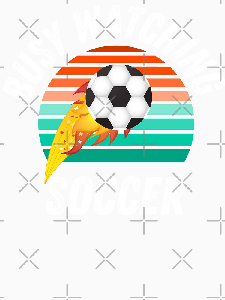 Busy Watching Soccer Ball Launch Novelty Gift by Marathon-Runner