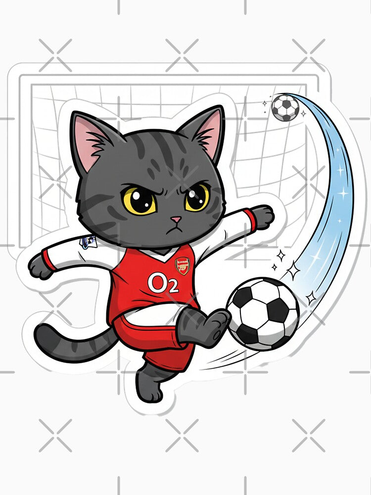 Thierry Henry Cat - Arsenal Football Club by ArsyArt