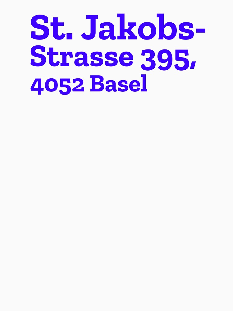 Basel Stadium Address by The Chuck Wagon