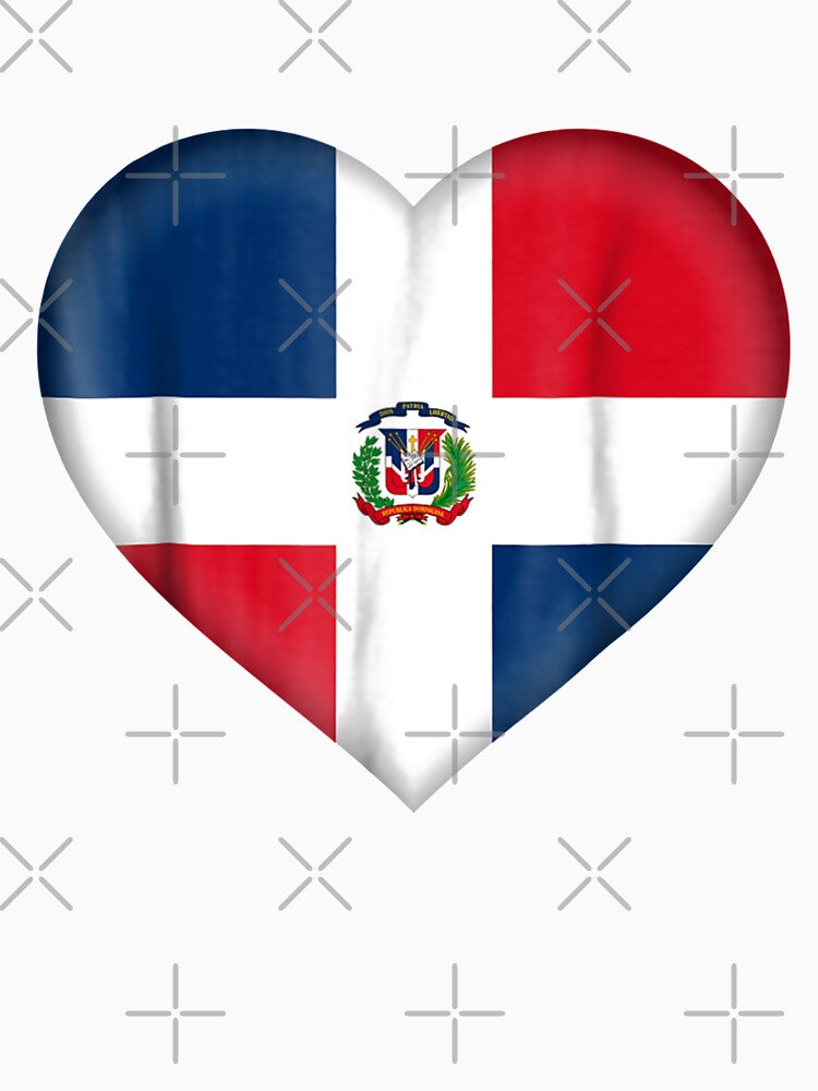 I Love Dominican Republic Dominican Flag Heart Outfit by ChaghaganKhoga