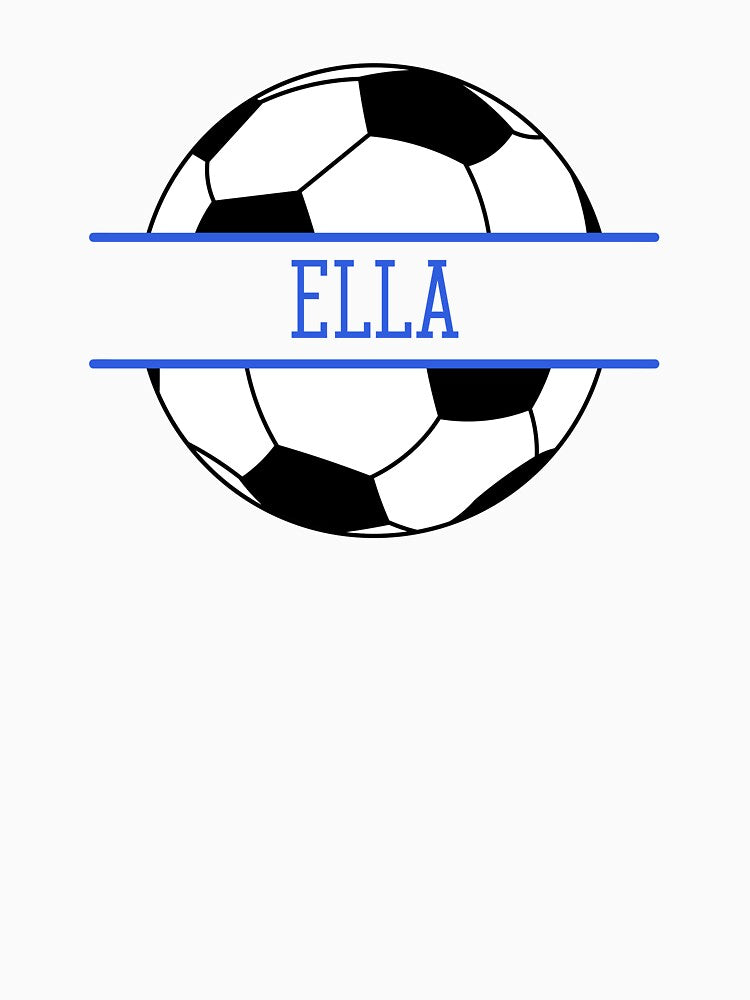 Ella Personalized Soccer Ball by AtriumHouse