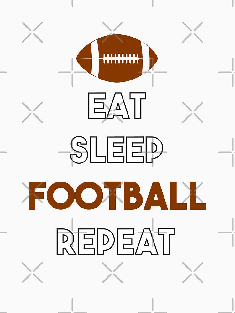 Eat Sleep Football Repeat by JoyfulGate