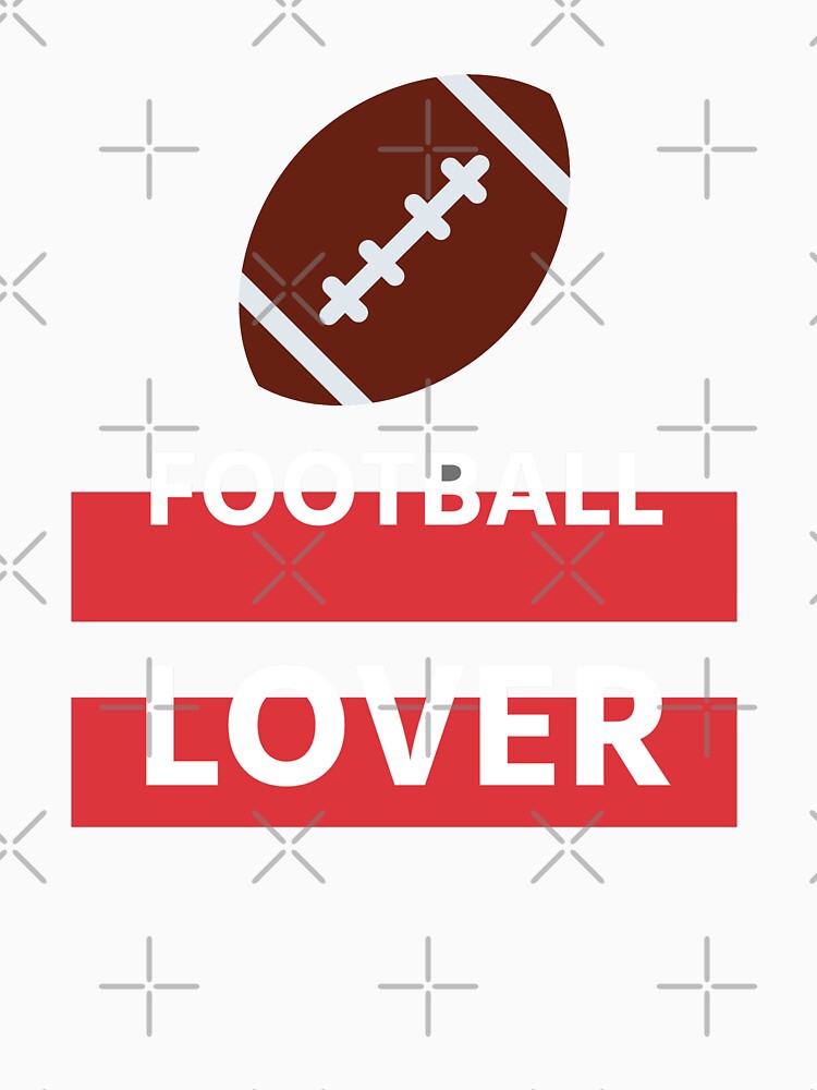 American football lover simple white by oxoxoxo