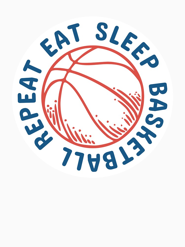 Eat Sleep Basketball Repeat by the-craft-shop
