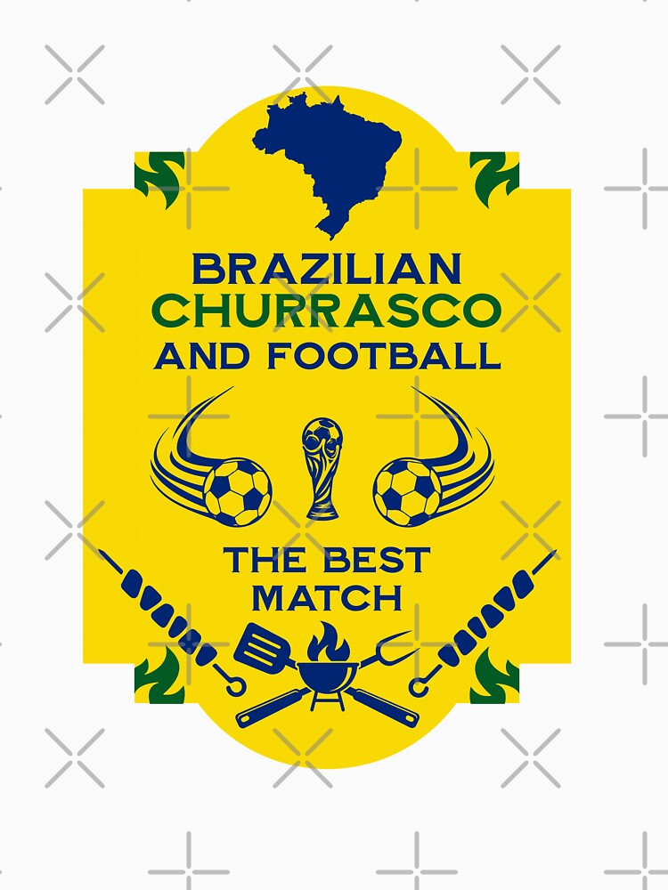 Brazilian Churrasco BBQ Football Party by happygiftideas