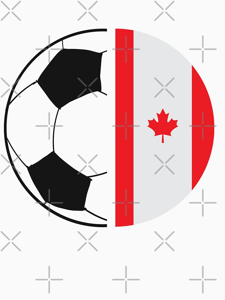 Funny Soccer Design With Canadian Flag For Soccer And Futsal Lovers by awesomedraw