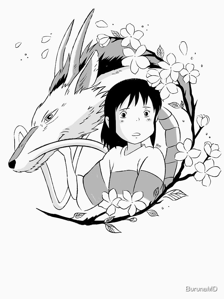 Chihiro and Haku by BurunaMD