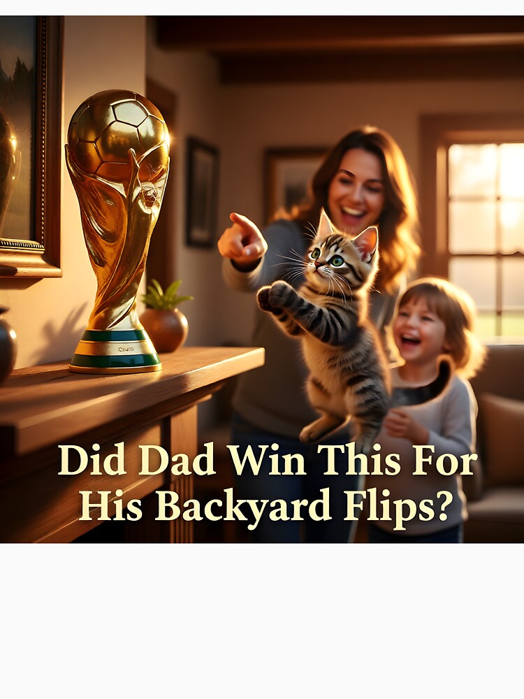 Did dad win this for his backyard flips? by Creative-RE