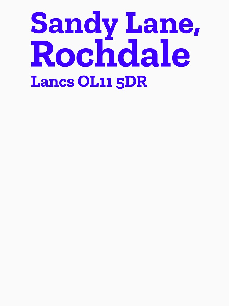 Rochdale Stadium Address by The Chuck Wagon